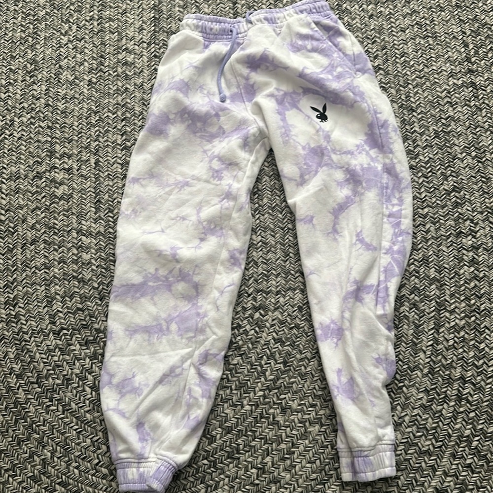 Pacsun PLAYBOY tie-dye sweatpants